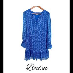 Ladies size 6 drop waist Boden dress